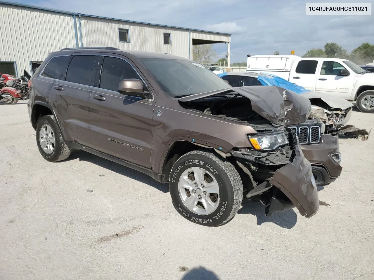 2017 Jeep Grand Cherokee Laredo VIN: 1C4RJFAG0HC811021 Lot: 71307054