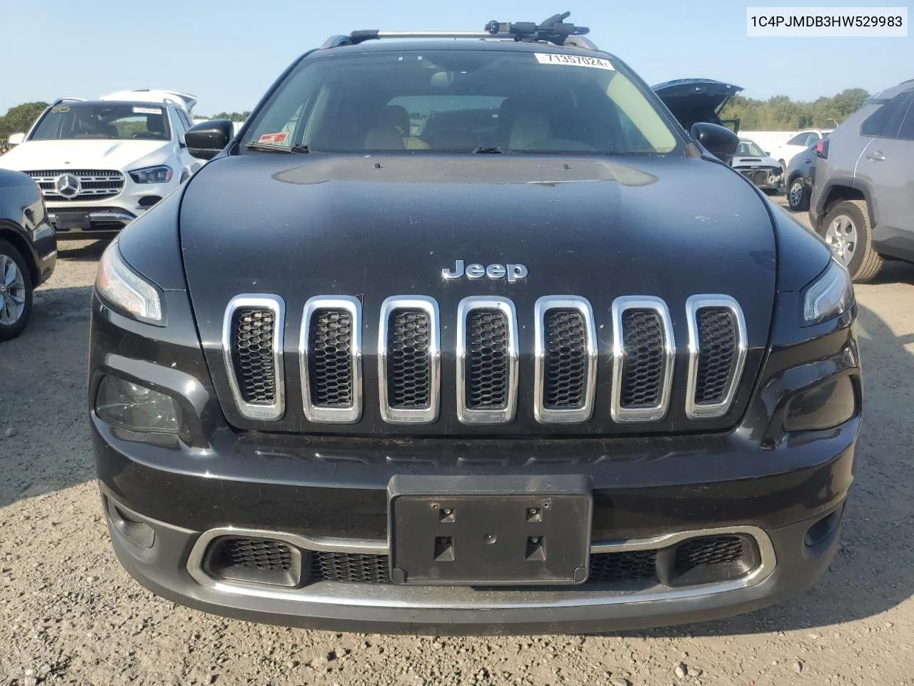 2017 Jeep Cherokee Limited VIN: 1C4PJMDB3HW529983 Lot: 71357024