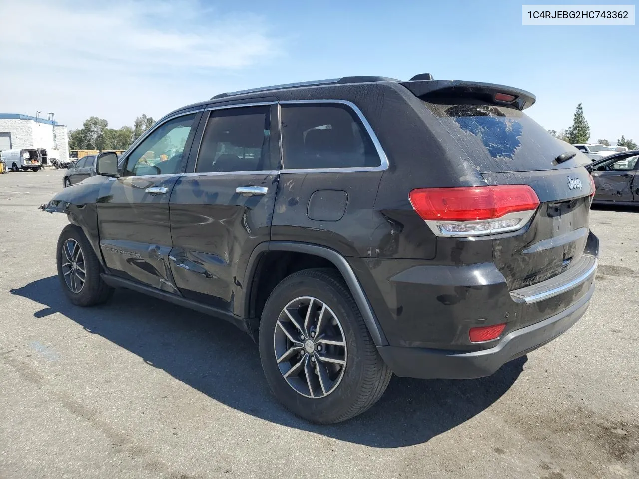 1C4RJEBG2HC743362 2017 Jeep Grand Cherokee Limited