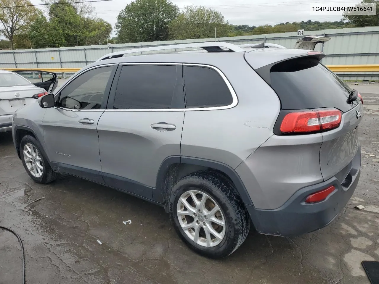 2017 Jeep Cherokee Latitude VIN: 1C4PJLCB4HW516641 Lot: 71384234