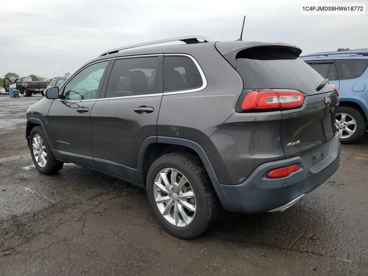 1C4PJMDS8HW618772 2017 Jeep Cherokee Limited