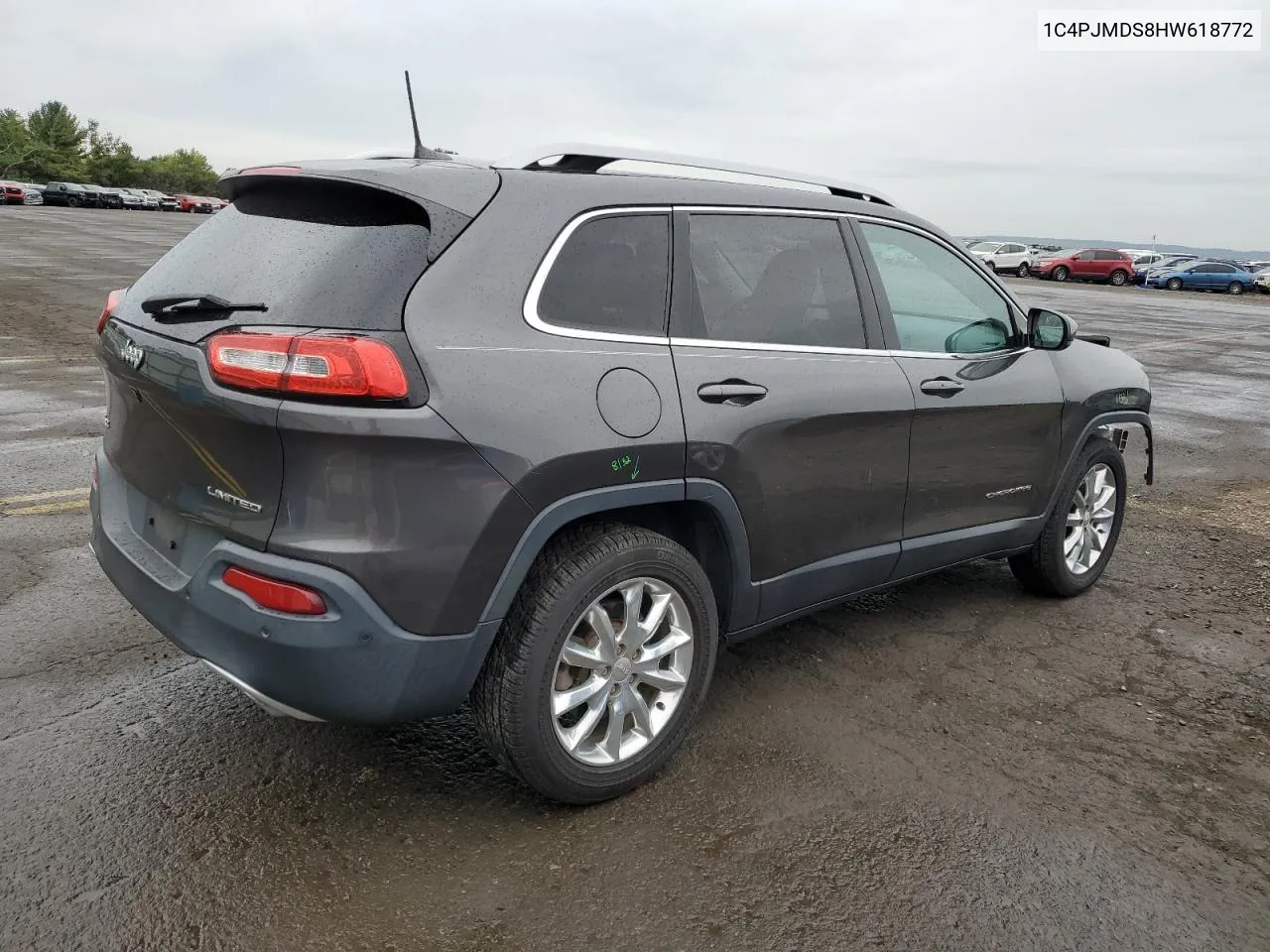 2017 Jeep Cherokee Limited VIN: 1C4PJMDS8HW618772 Lot: 71398304