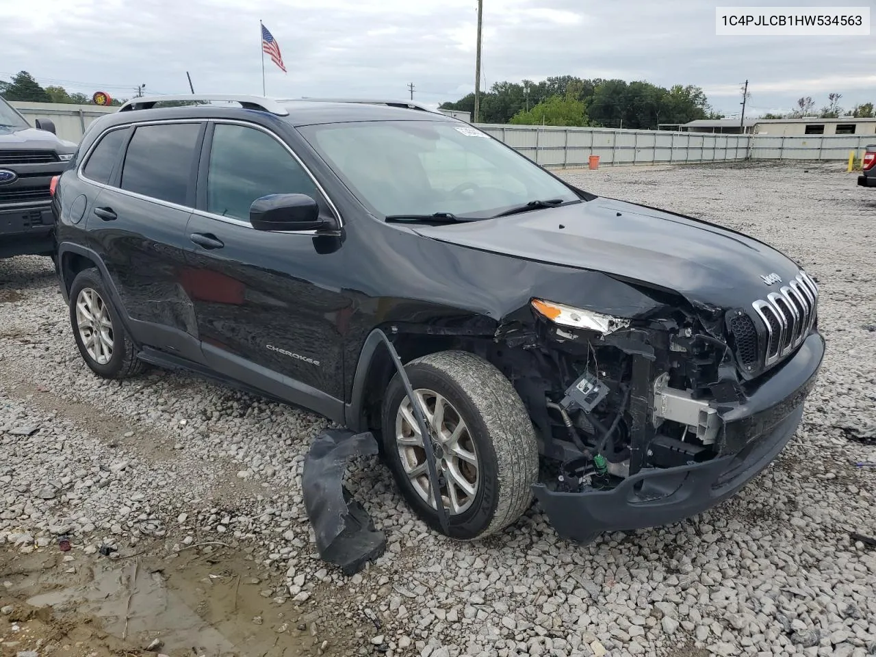 2017 Jeep Cherokee Latitude VIN: 1C4PJLCB1HW534563 Lot: 71434404