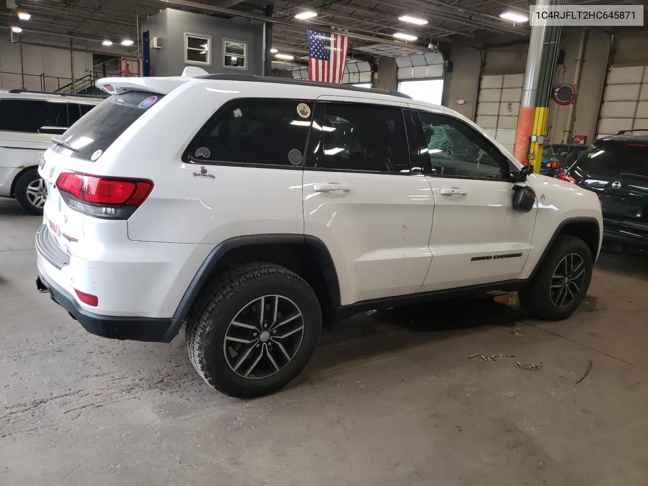 2017 Jeep Grand Cherokee Trailhawk VIN: 1C4RJFLT2HC645871 Lot: 71452664