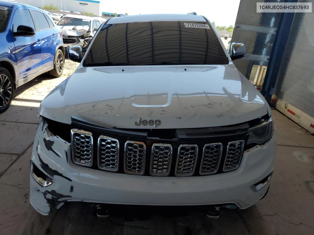 2017 Jeep Grand Cherokee Overland VIN: 1C4RJECG4HC837693 Lot: 71472284