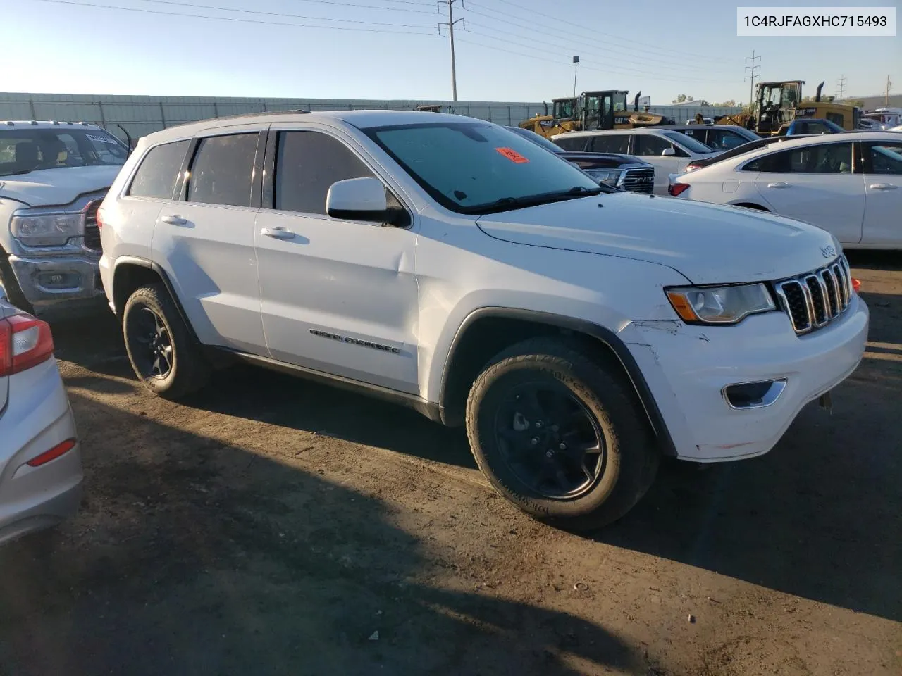 2017 Jeep Grand Cherokee Laredo VIN: 1C4RJFAGXHC715493 Lot: 71479724