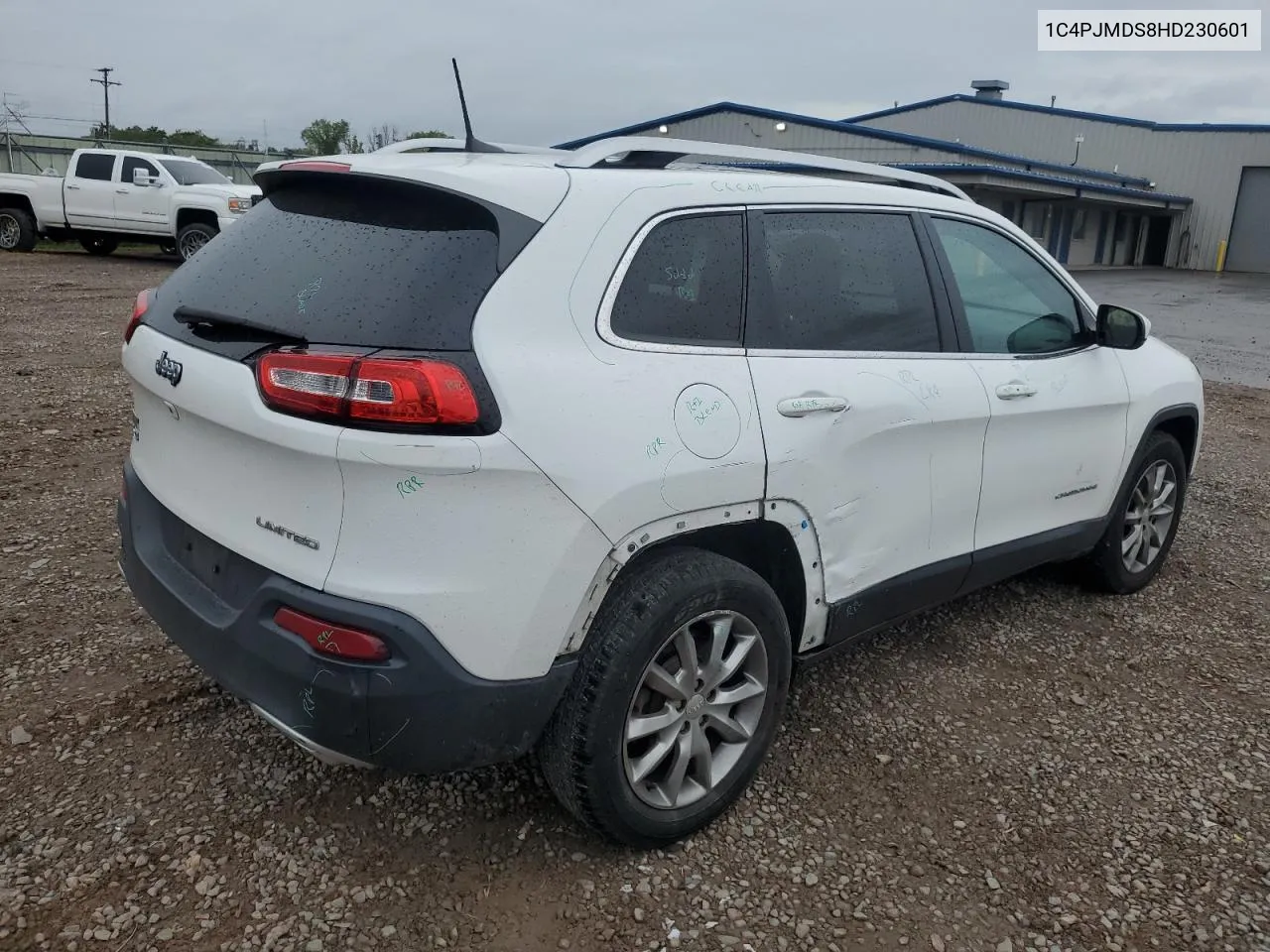 2017 Jeep Cherokee Limited VIN: 1C4PJMDS8HD230601 Lot: 71674004