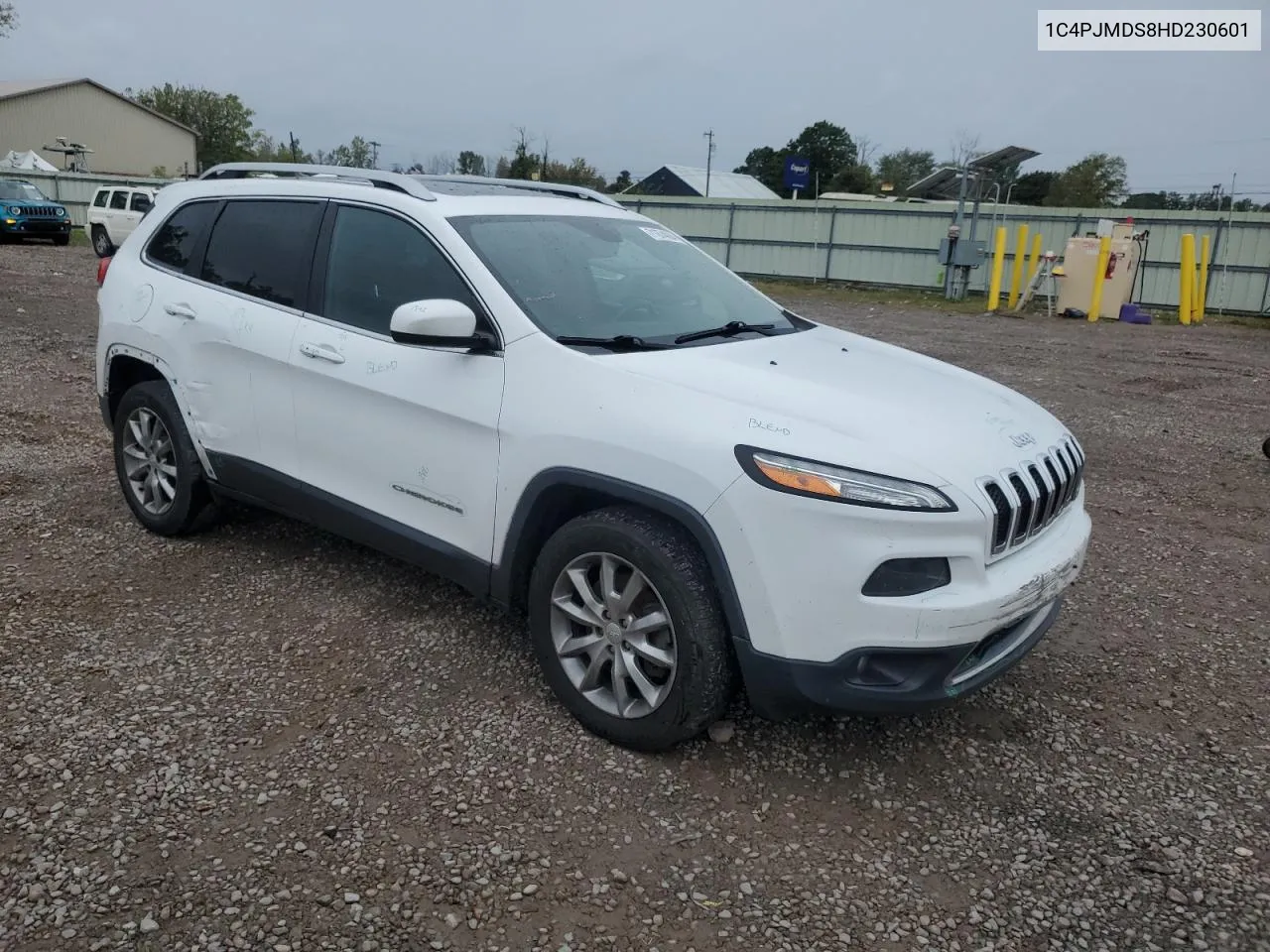 1C4PJMDS8HD230601 2017 Jeep Cherokee Limited