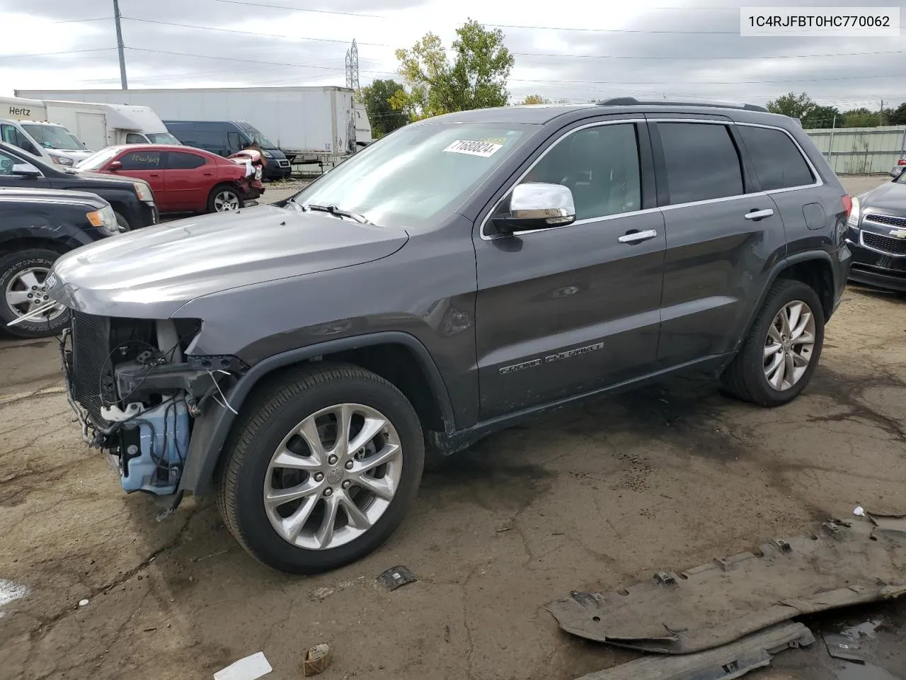 2017 Jeep Grand Cherokee Limited VIN: 1C4RJFBT0HC770062 Lot: 71680824