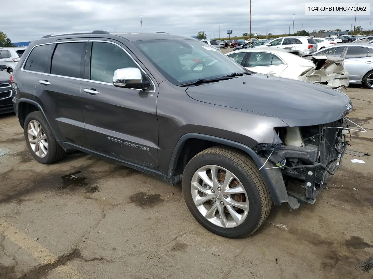 2017 Jeep Grand Cherokee Limited VIN: 1C4RJFBT0HC770062 Lot: 71680824