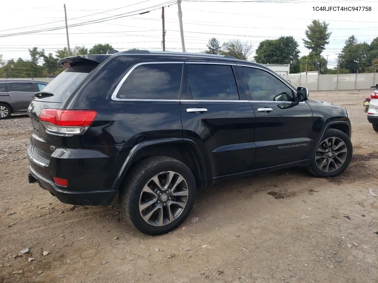 2017 Jeep Grand Cherokee Overland VIN: 1C4RJFCT4HC947758 Lot: 71703154