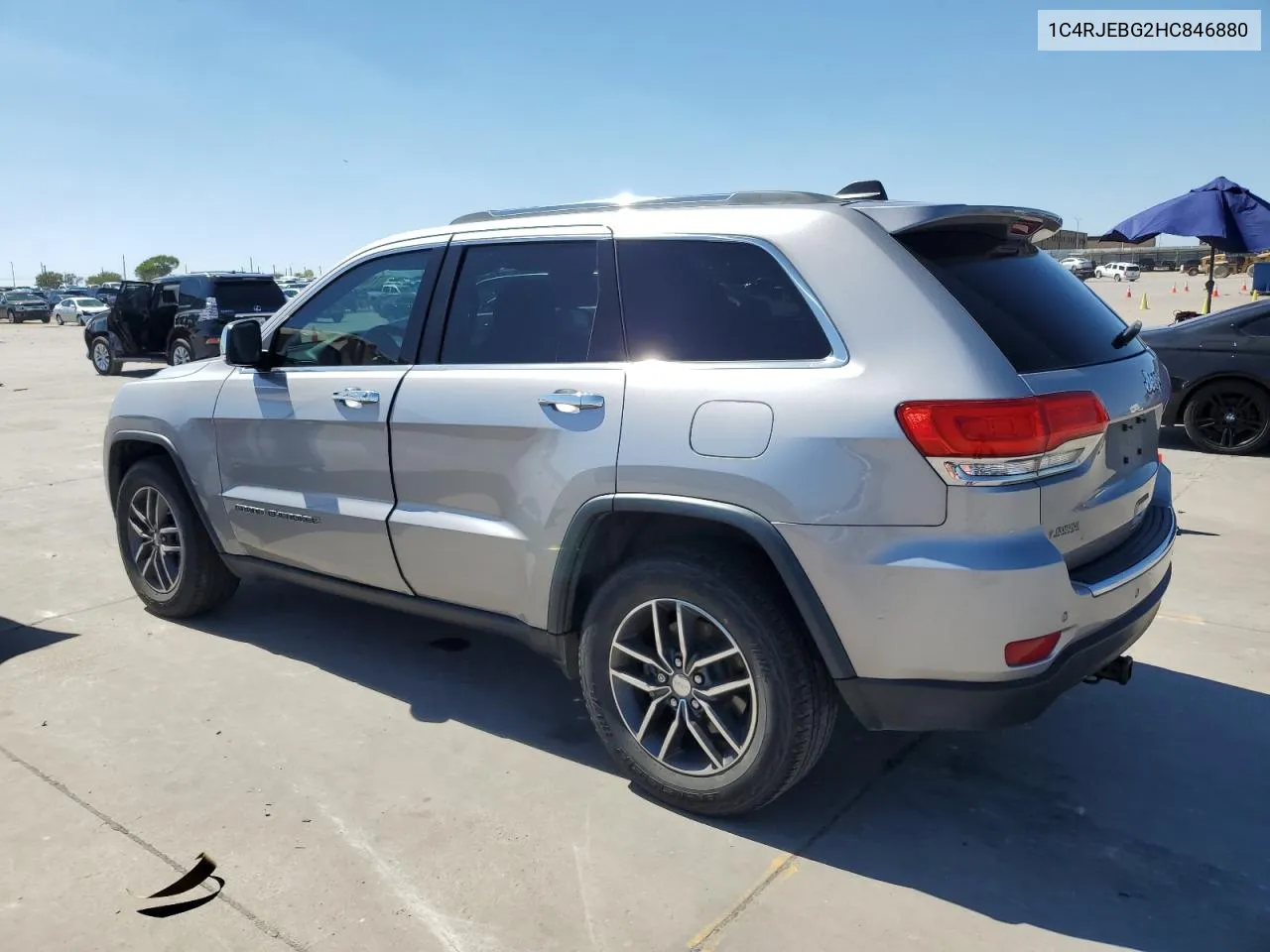 1C4RJEBG2HC846880 2017 Jeep Grand Cherokee Limited