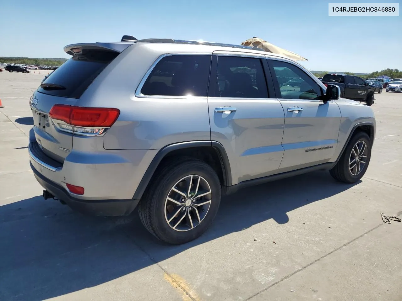 1C4RJEBG2HC846880 2017 Jeep Grand Cherokee Limited