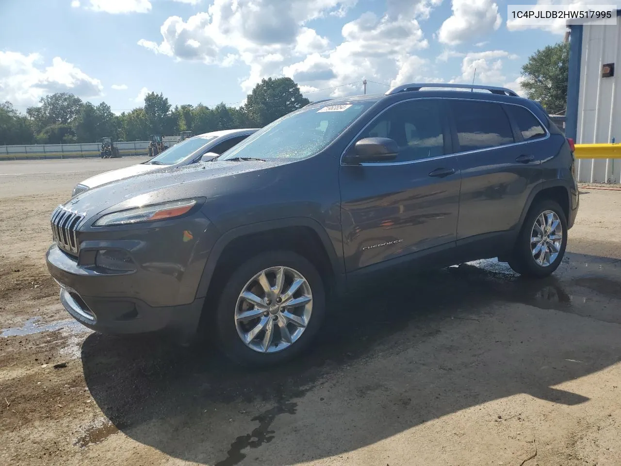 2017 Jeep Cherokee Limited VIN: 1C4PJLDB2HW517995 Lot: 71963854