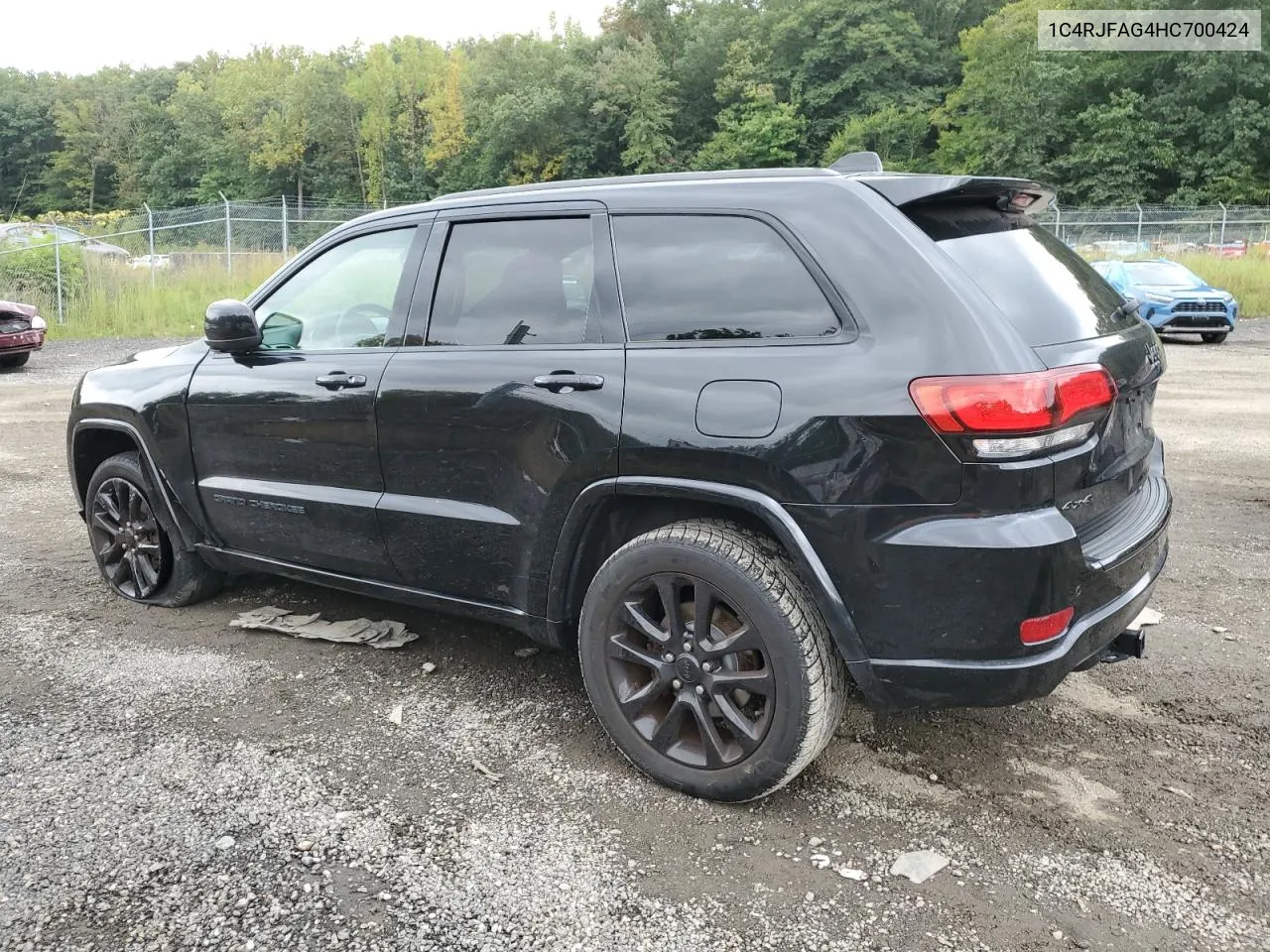 1C4RJFAG4HC700424 2017 Jeep Grand Cherokee Laredo