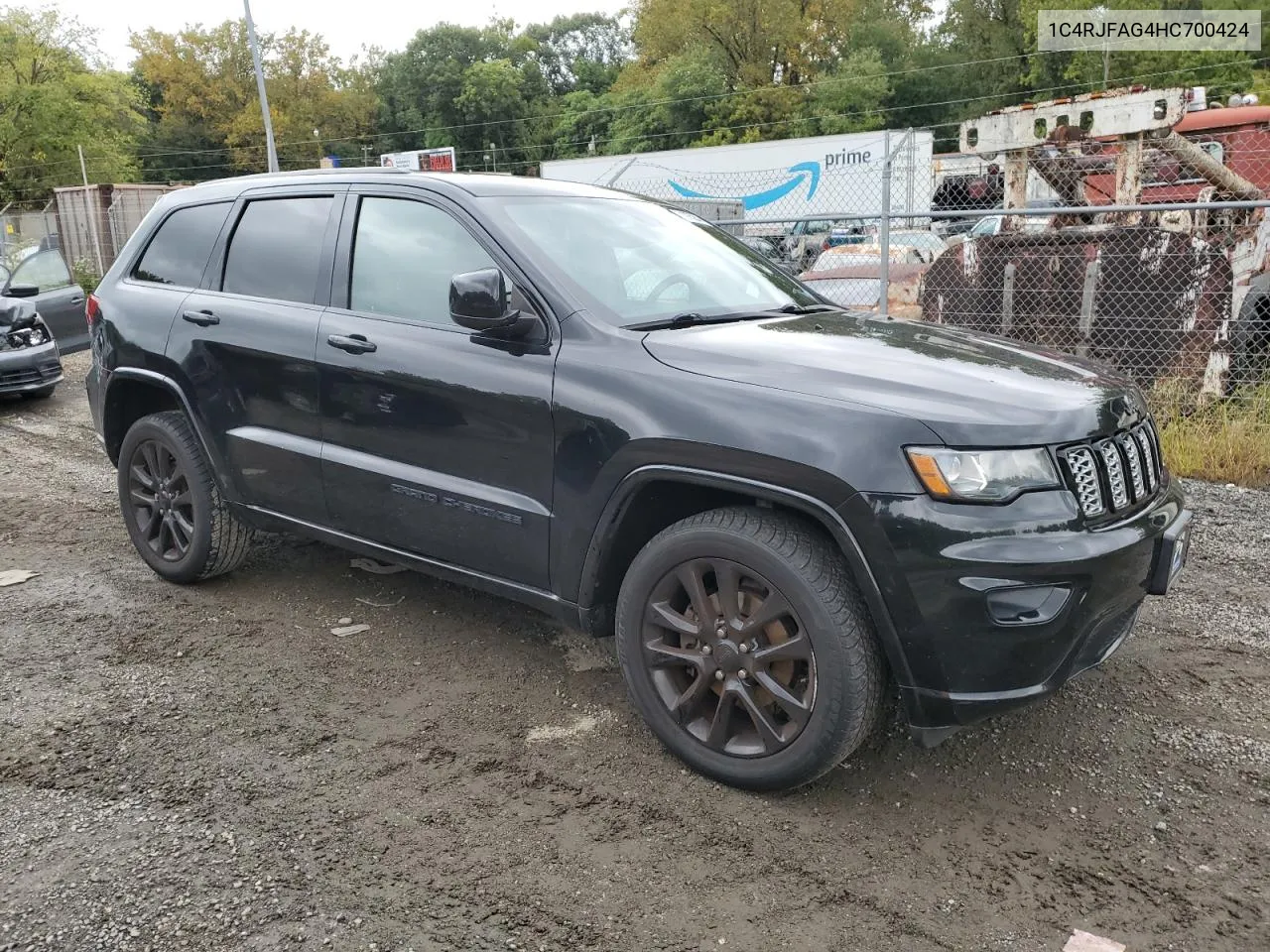 2017 Jeep Grand Cherokee Laredo VIN: 1C4RJFAG4HC700424 Lot: 71975254