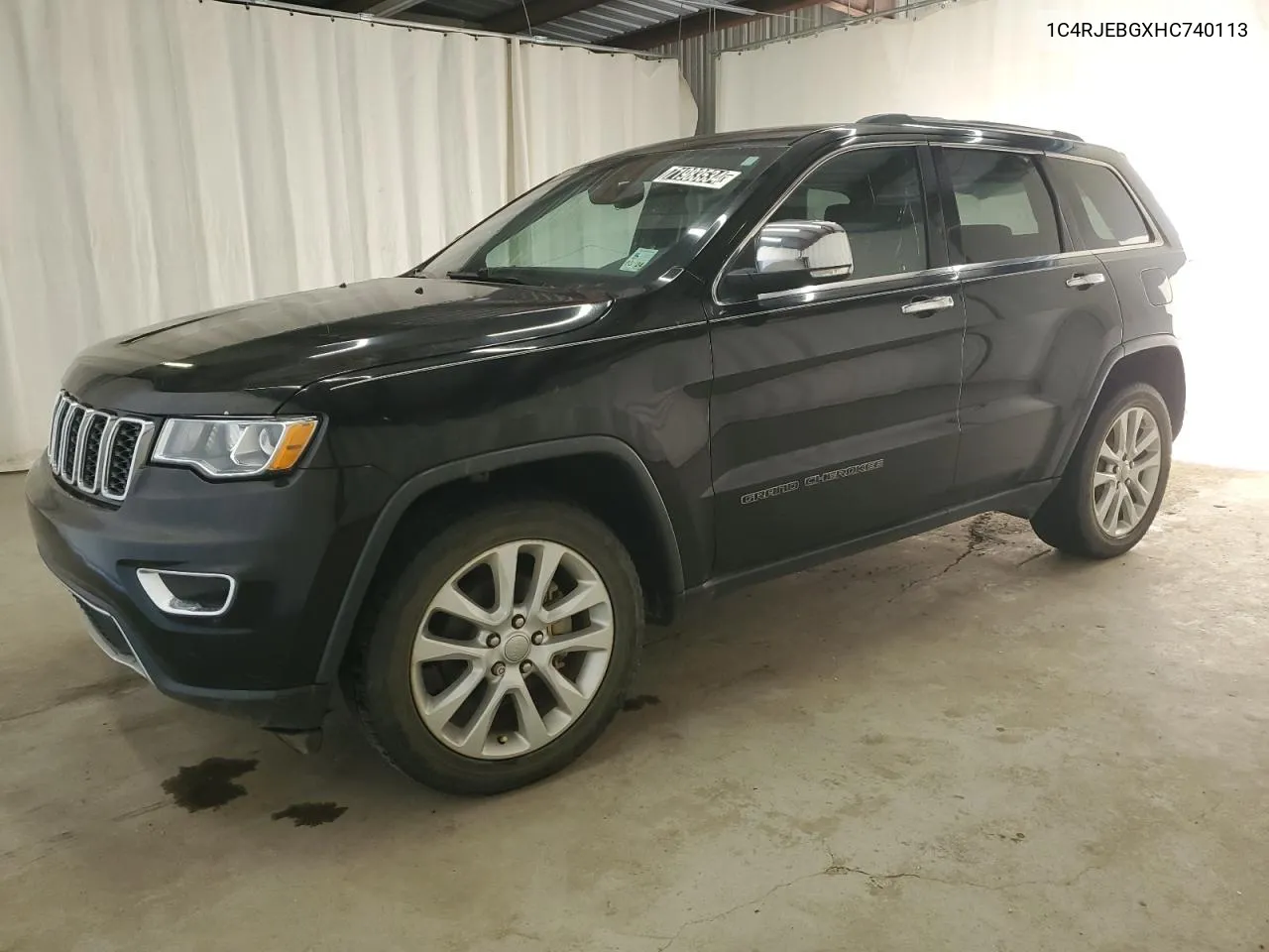 2017 Jeep Grand Cherokee Limited VIN: 1C4RJEBGXHC740113 Lot: 71983534