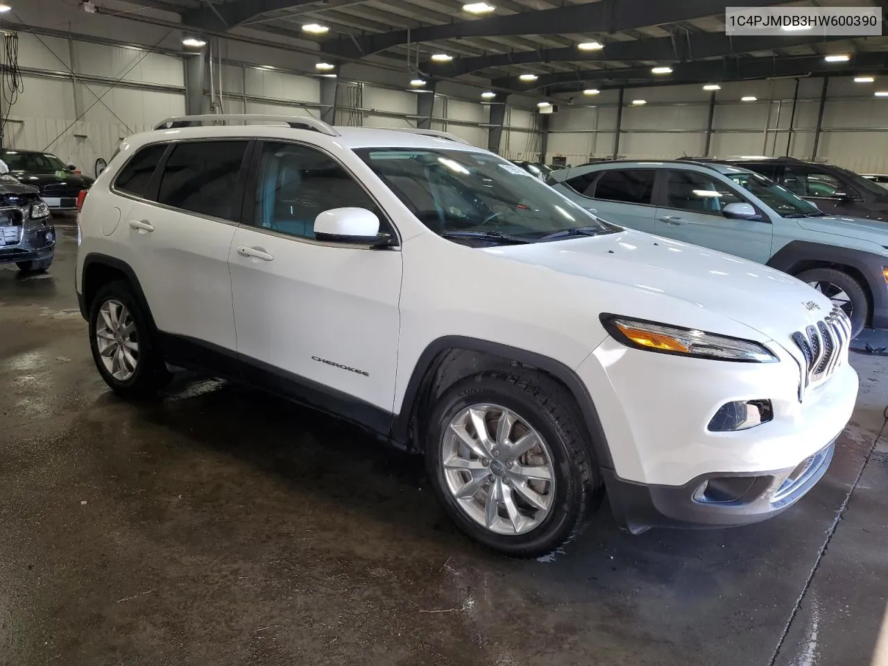 2017 Jeep Cherokee Limited VIN: 1C4PJMDB3HW600390 Lot: 71995884