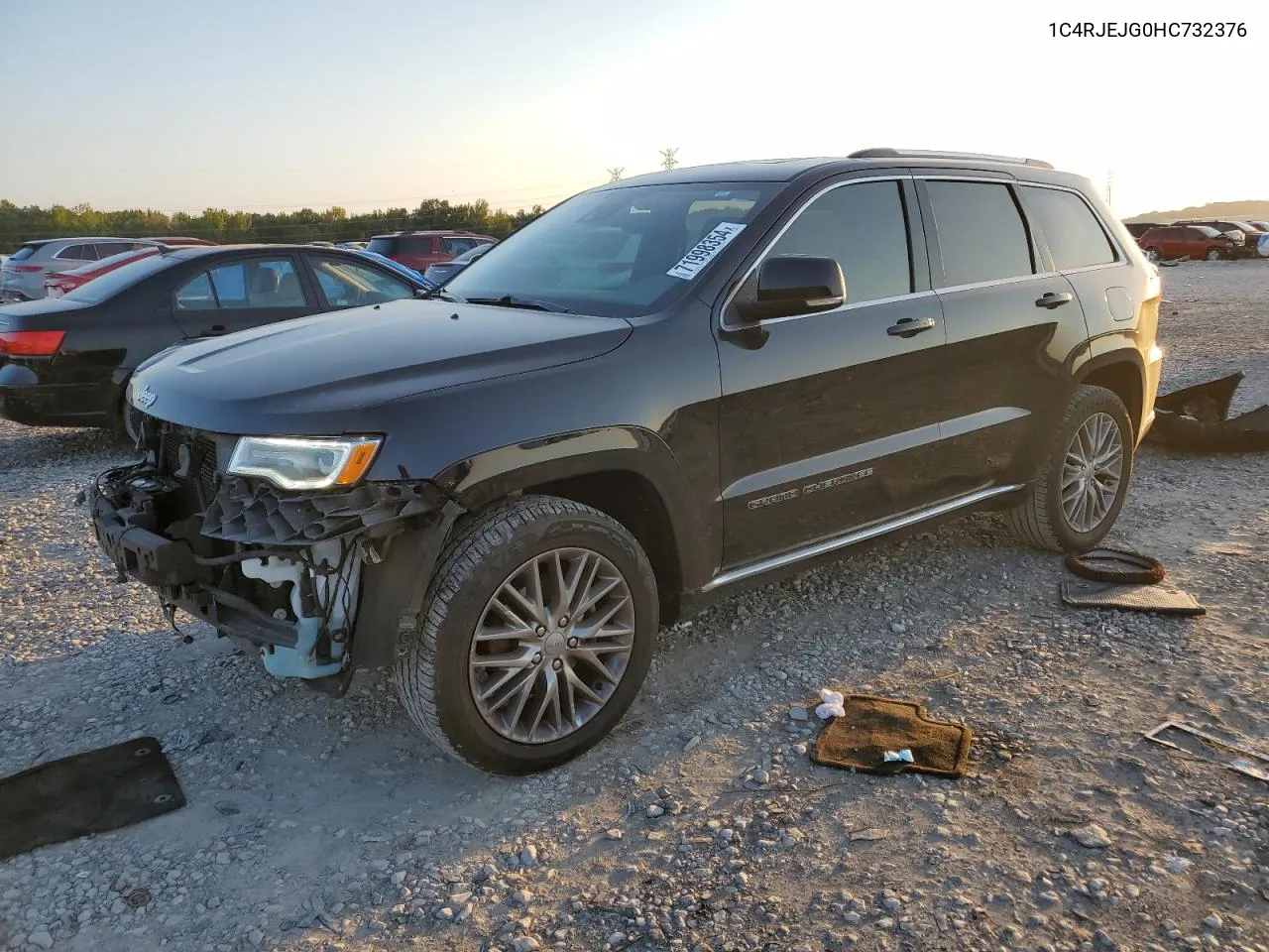 1C4RJEJG0HC732376 2017 Jeep Grand Cherokee Summit