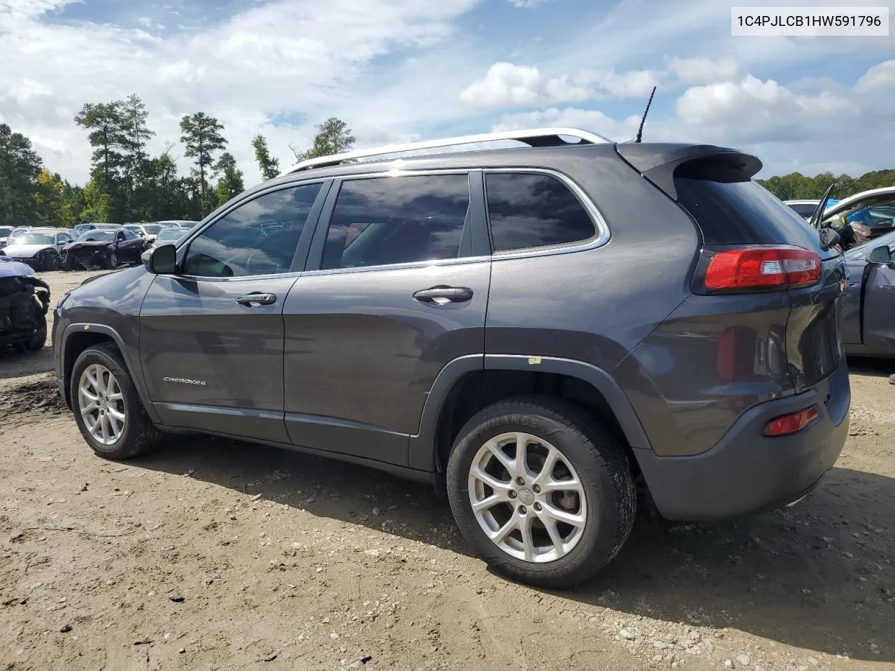 2017 Jeep Cherokee Latitude VIN: 1C4PJLCB1HW591796 Lot: 72129604