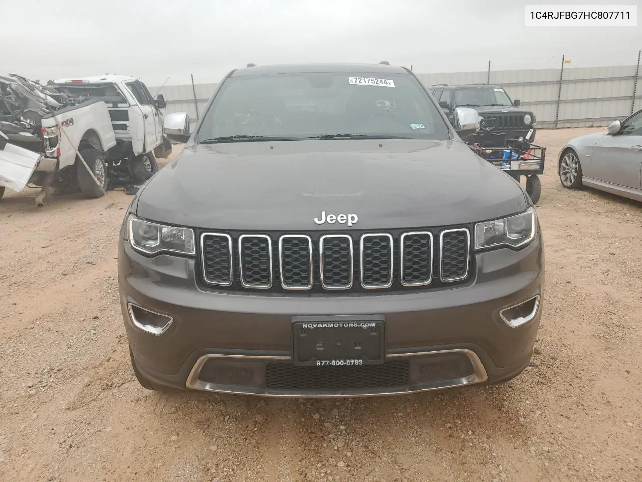 1C4RJFBG7HC807711 2017 Jeep Grand Cherokee Limited