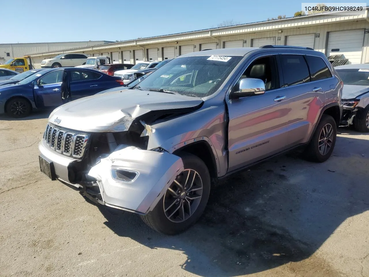 2017 Jeep Grand Cherokee Limited VIN: 1C4RJFBG9HC938249 Lot: 72175454