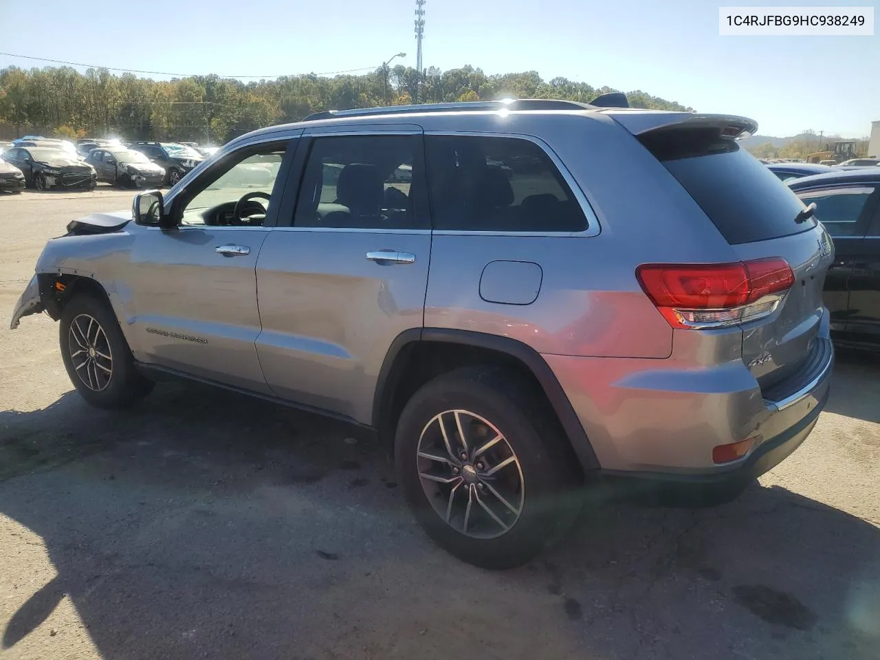 2017 Jeep Grand Cherokee Limited VIN: 1C4RJFBG9HC938249 Lot: 72175454