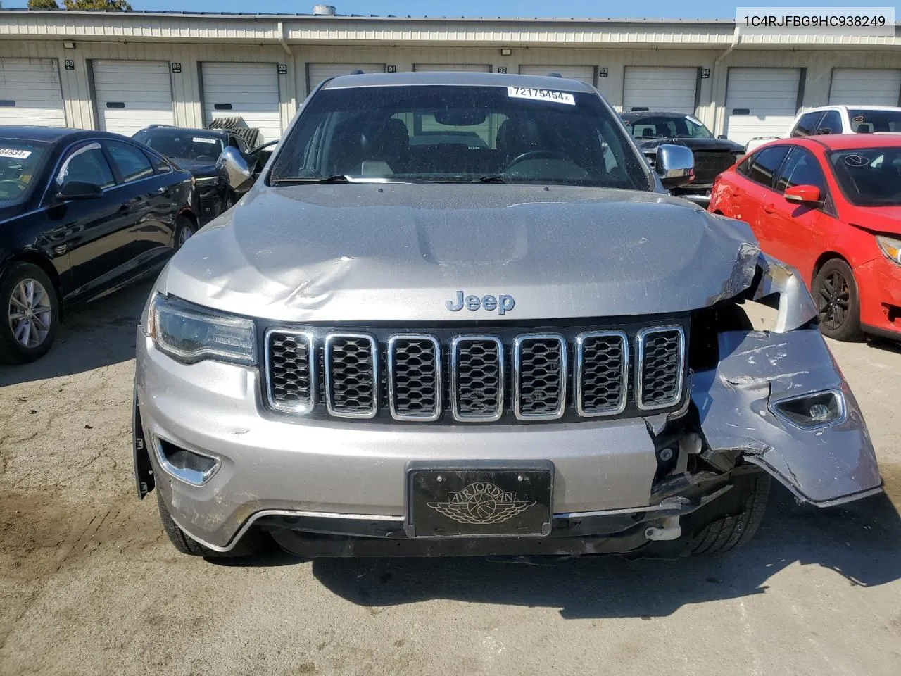 2017 Jeep Grand Cherokee Limited VIN: 1C4RJFBG9HC938249 Lot: 72175454