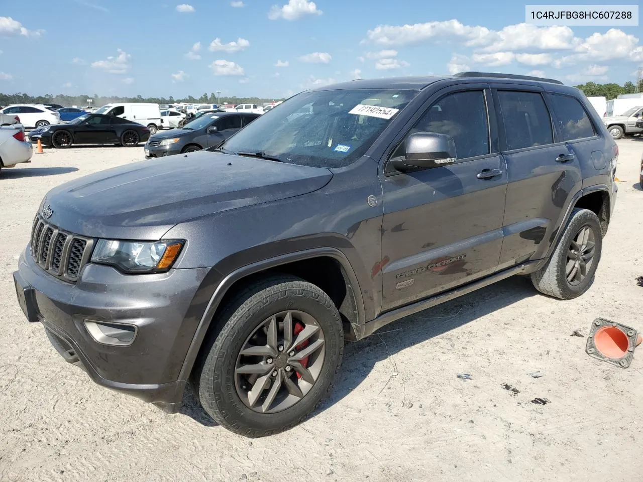 2017 Jeep Grand Cherokee Limited VIN: 1C4RJFBG8HC607288 Lot: 72192554