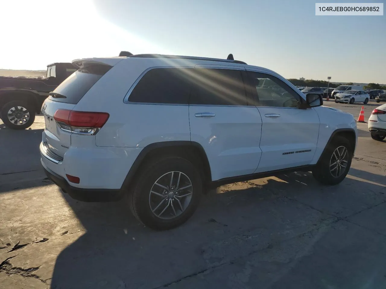 2017 Jeep Grand Cherokee Limited VIN: 1C4RJEBG0HC689852 Lot: 72196564