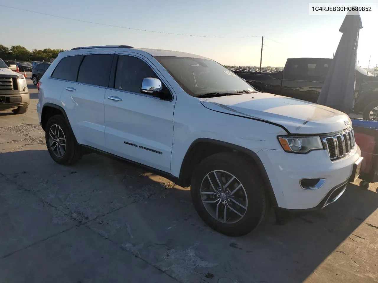 1C4RJEBG0HC689852 2017 Jeep Grand Cherokee Limited