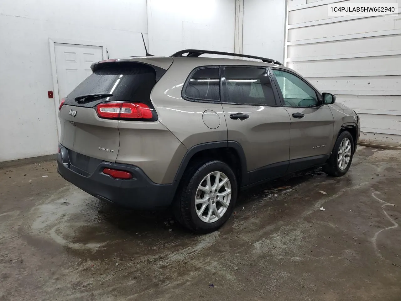 2017 Jeep Cherokee Sport VIN: 1C4PJLAB5HW662940 Lot: 72221524