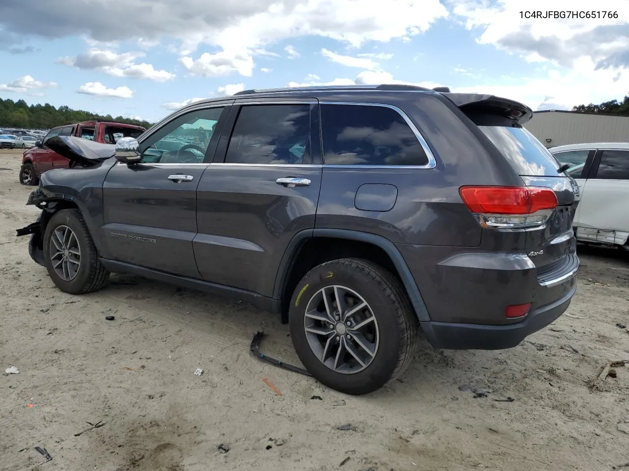 2017 Jeep Grand Cherokee Limited VIN: 1C4RJFBG7HC651766 Lot: 72361204