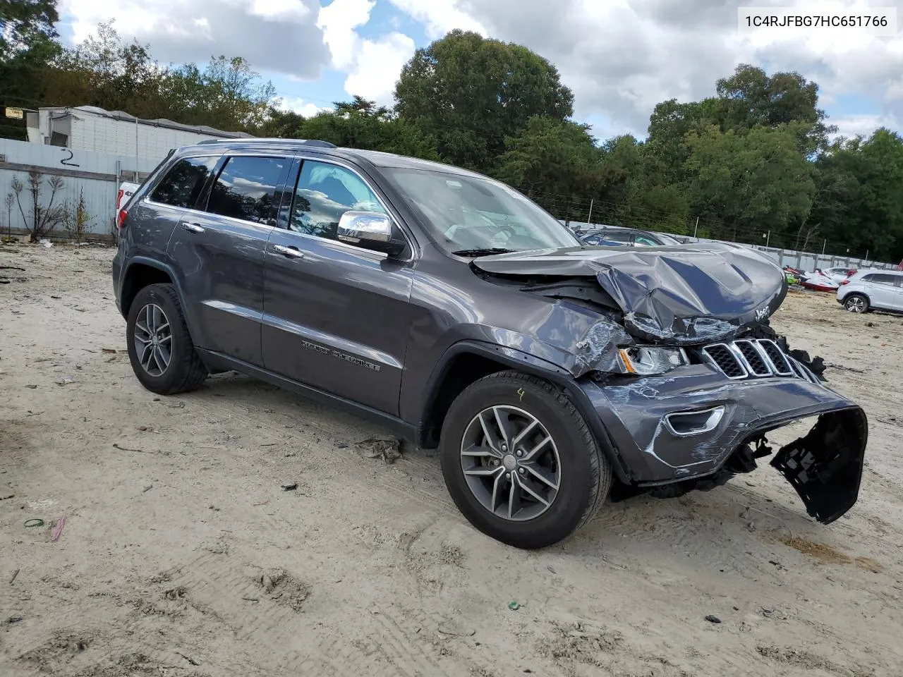 1C4RJFBG7HC651766 2017 Jeep Grand Cherokee Limited