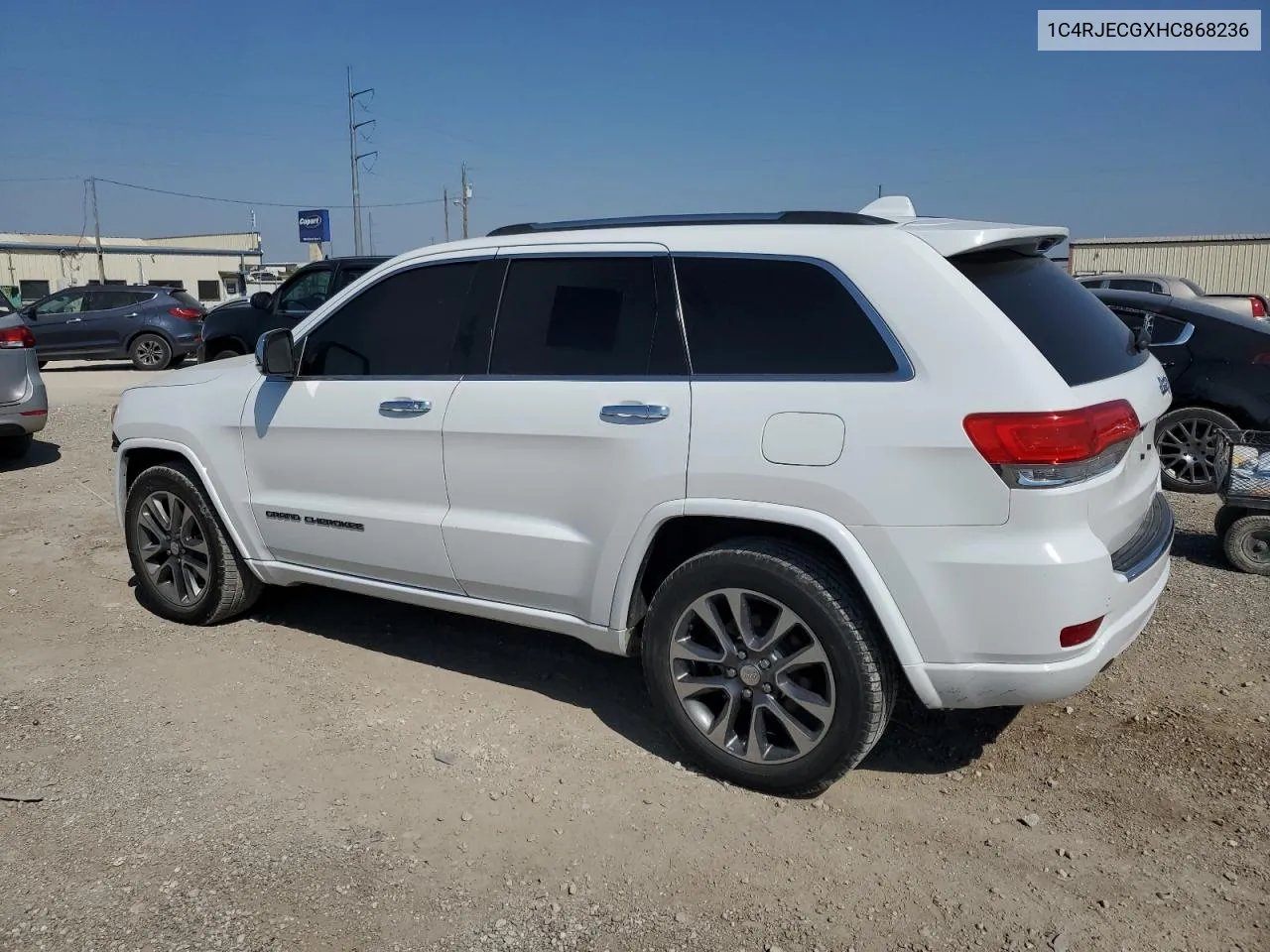 2017 Jeep Grand Cherokee Overland VIN: 1C4RJECGXHC868236 Lot: 72374654