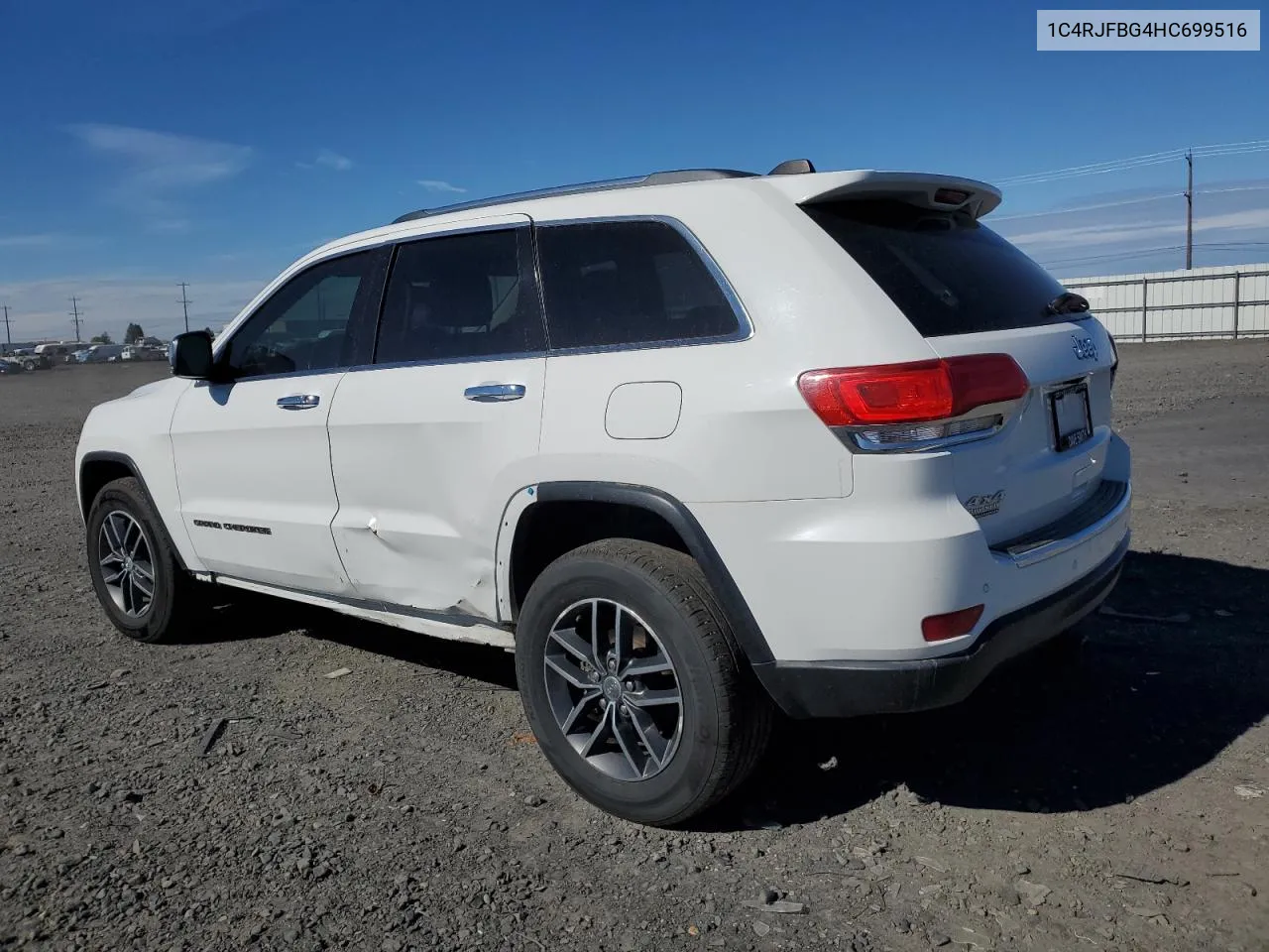 2017 Jeep Grand Cherokee Limited VIN: 1C4RJFBG4HC699516 Lot: 72408024