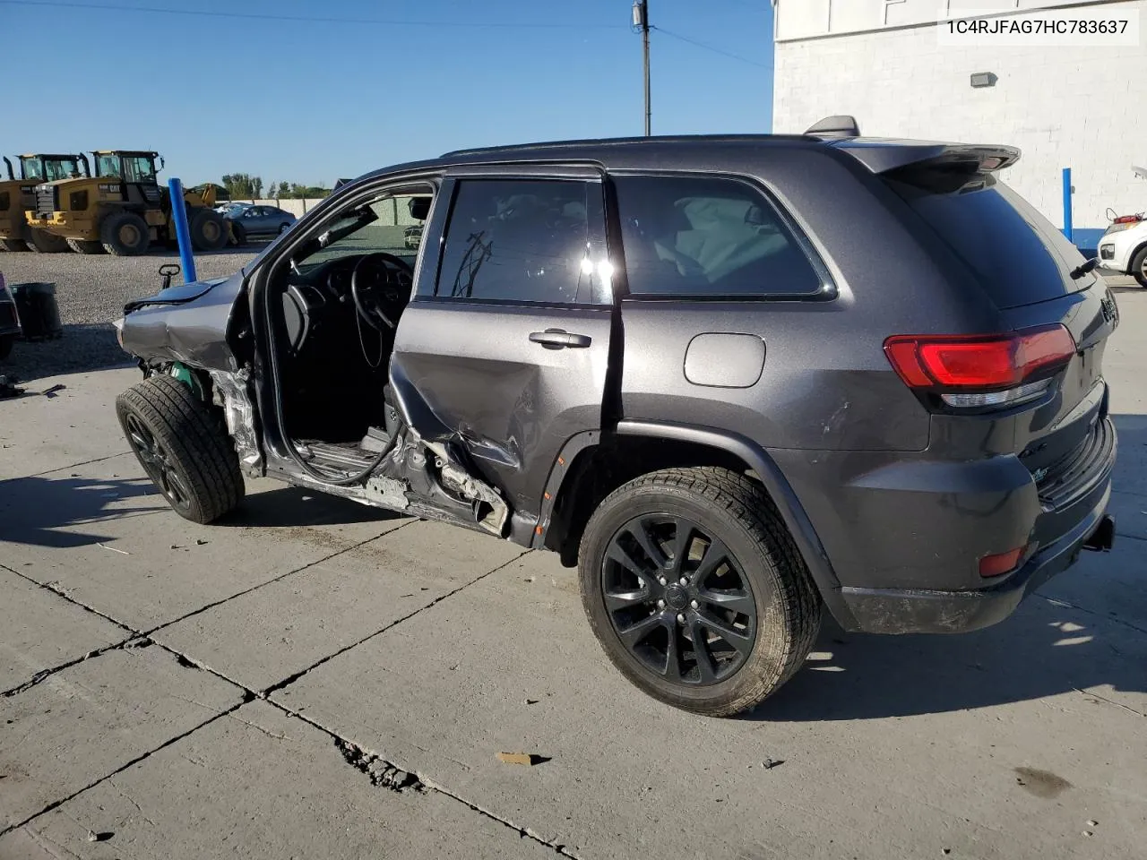 2017 Jeep Grand Cherokee Laredo VIN: 1C4RJFAG7HC783637 Lot: 72417934