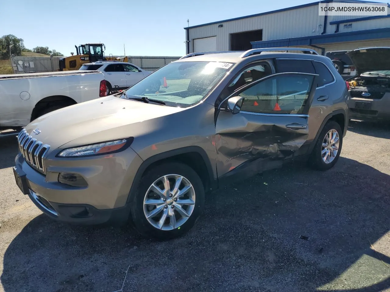 1C4PJMDS9HW563068 2017 Jeep Cherokee Limited