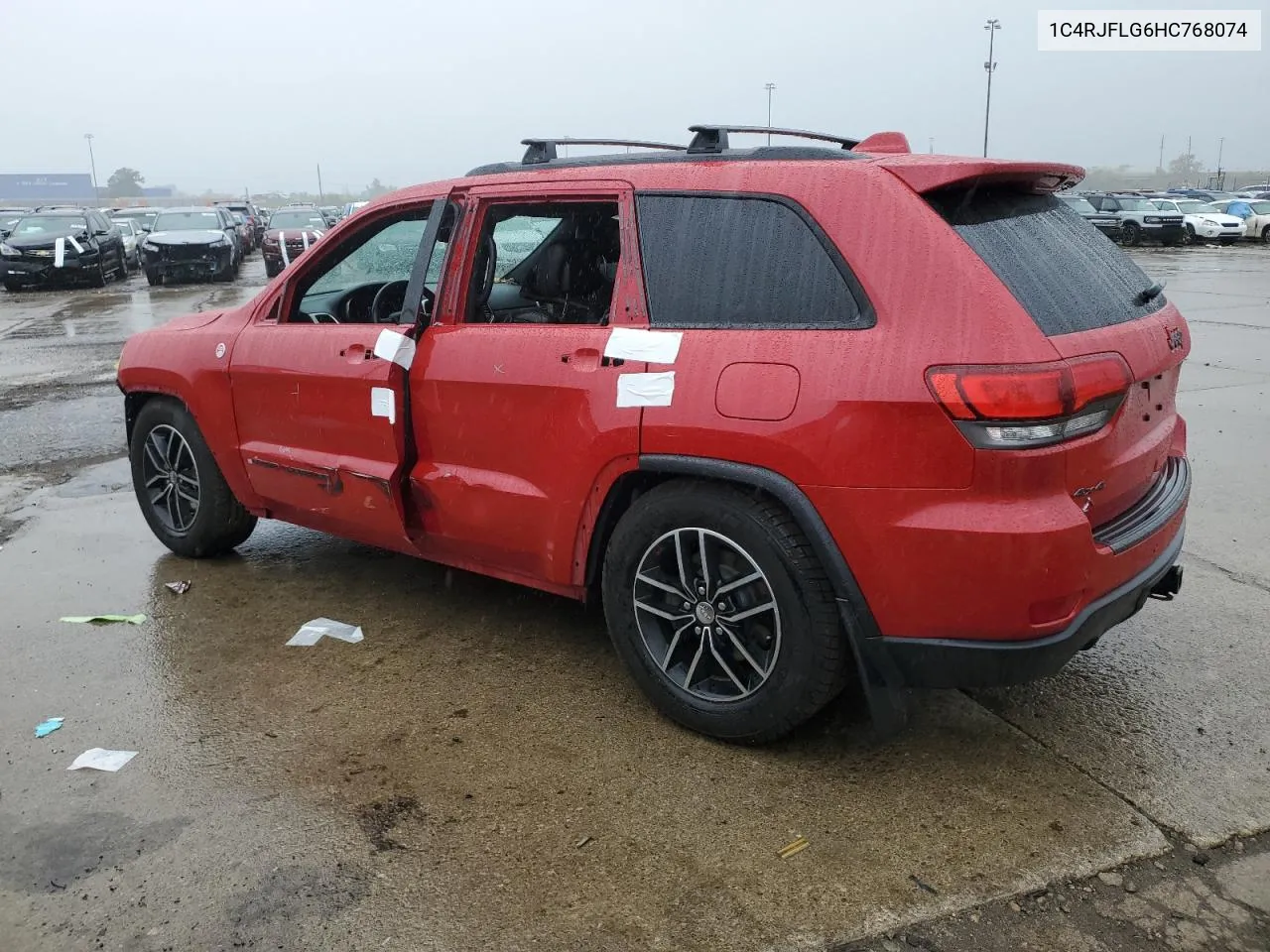 2017 Jeep Grand Cherokee Trailhawk VIN: 1C4RJFLG6HC768074 Lot: 72548844