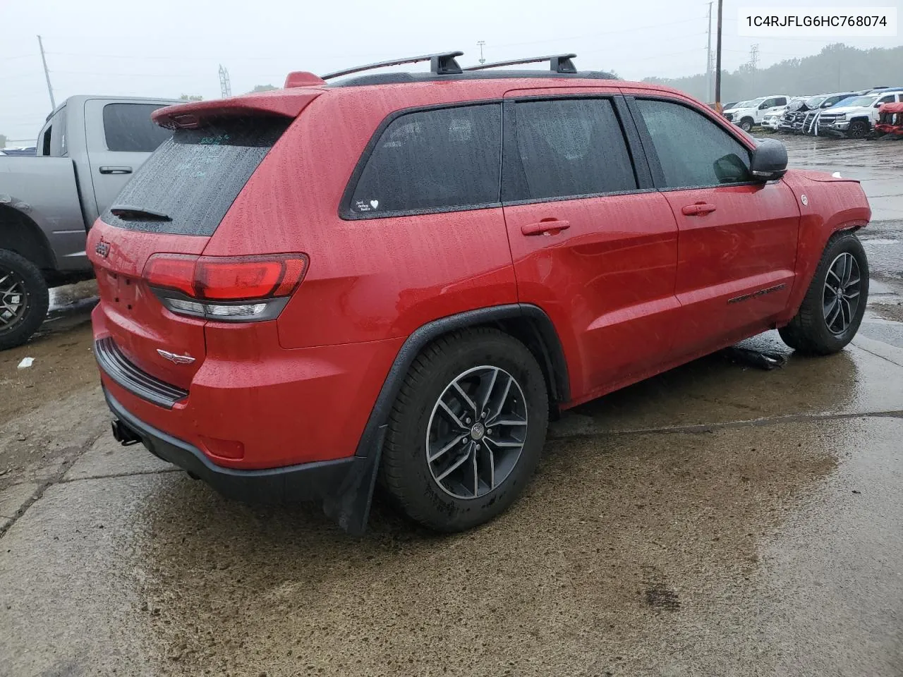 2017 Jeep Grand Cherokee Trailhawk VIN: 1C4RJFLG6HC768074 Lot: 72548844