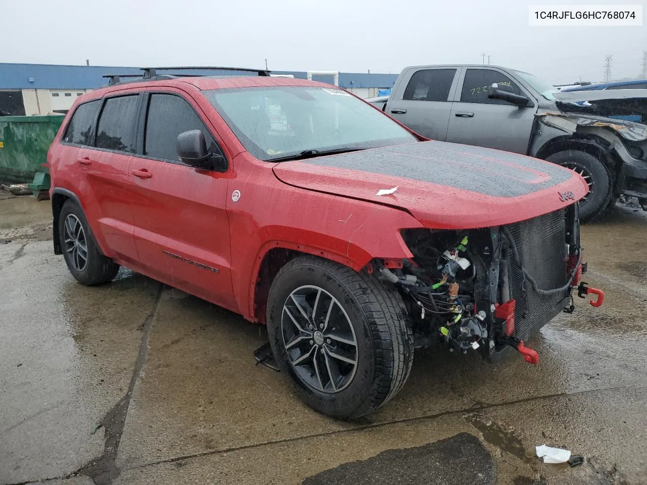 2017 Jeep Grand Cherokee Trailhawk VIN: 1C4RJFLG6HC768074 Lot: 72548844