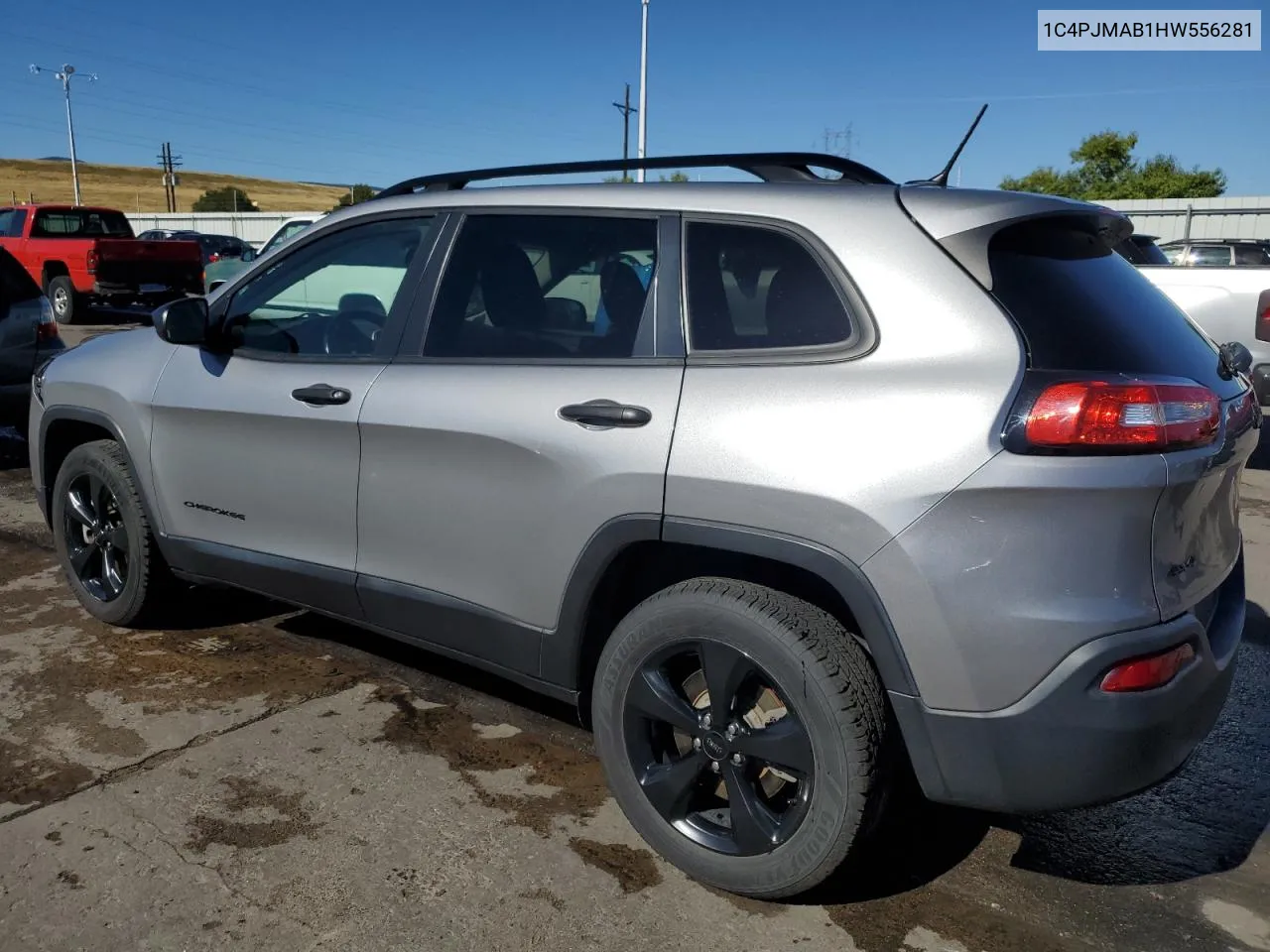 2017 Jeep Cherokee Sport VIN: 1C4PJMAB1HW556281 Lot: 72581674