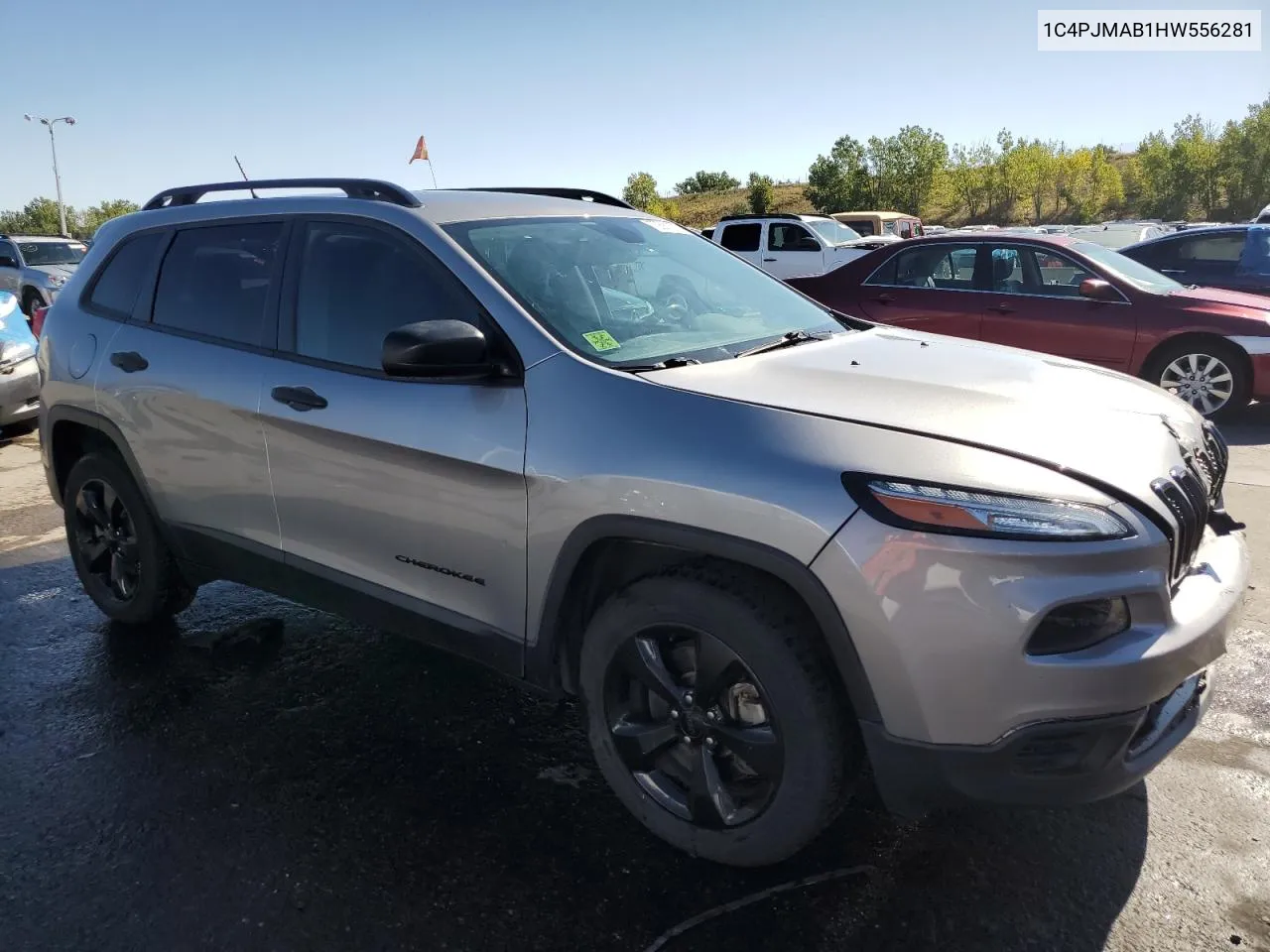 1C4PJMAB1HW556281 2017 Jeep Cherokee Sport