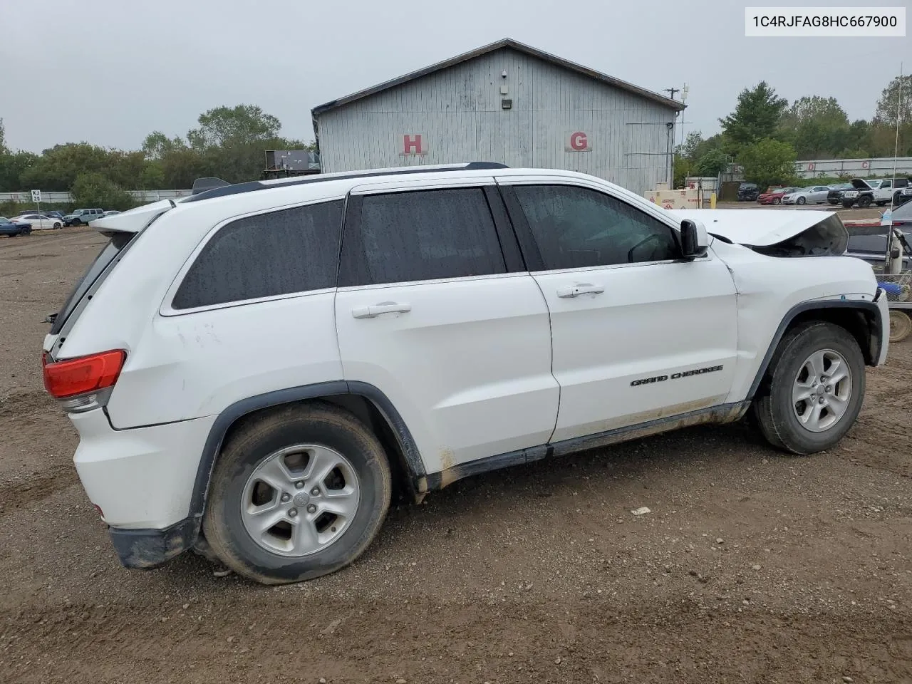 1C4RJFAG8HC667900 2017 Jeep Grand Cherokee Laredo