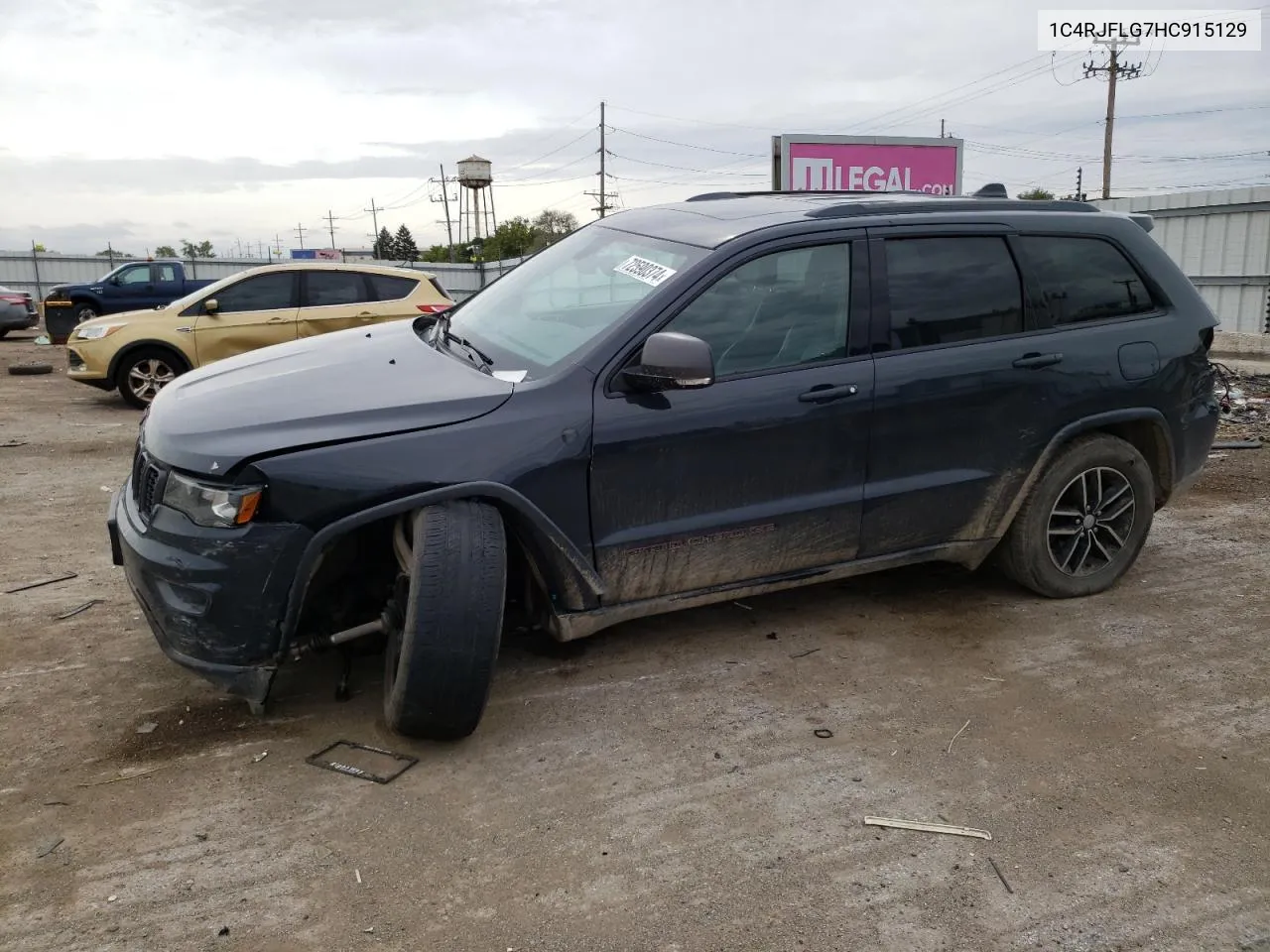 1C4RJFLG7HC915129 2017 Jeep Grand Cherokee Trailhawk