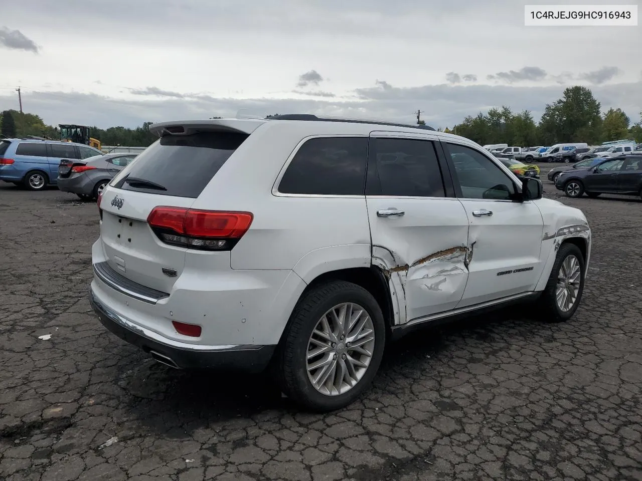 2017 Jeep Grand Cherokee Summit VIN: 1C4RJEJG9HC916943 Lot: 72628614