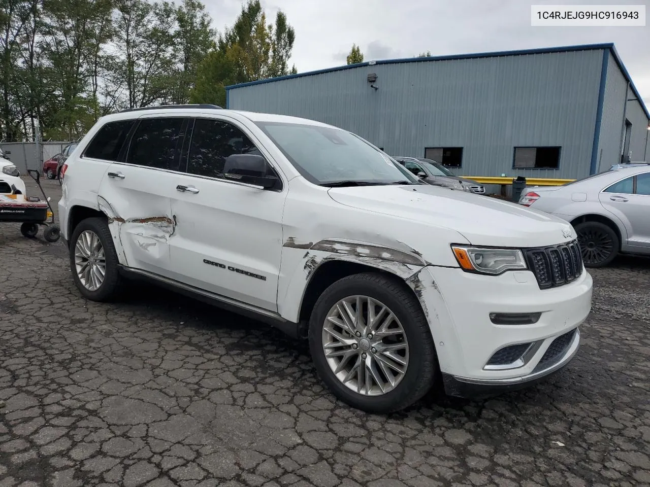 2017 Jeep Grand Cherokee Summit VIN: 1C4RJEJG9HC916943 Lot: 72628614