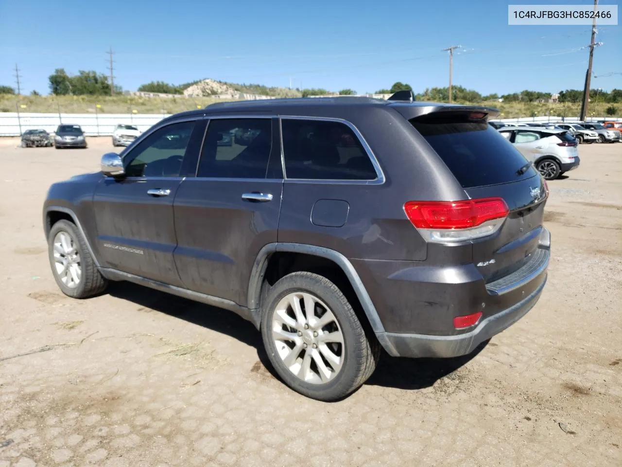 2017 Jeep Grand Cherokee Limited VIN: 1C4RJFBG3HC852466 Lot: 72640474