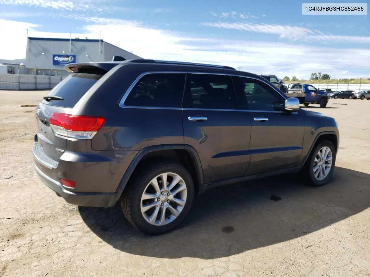 2017 Jeep Grand Cherokee Limited VIN: 1C4RJFBG3HC852466 Lot: 72640474