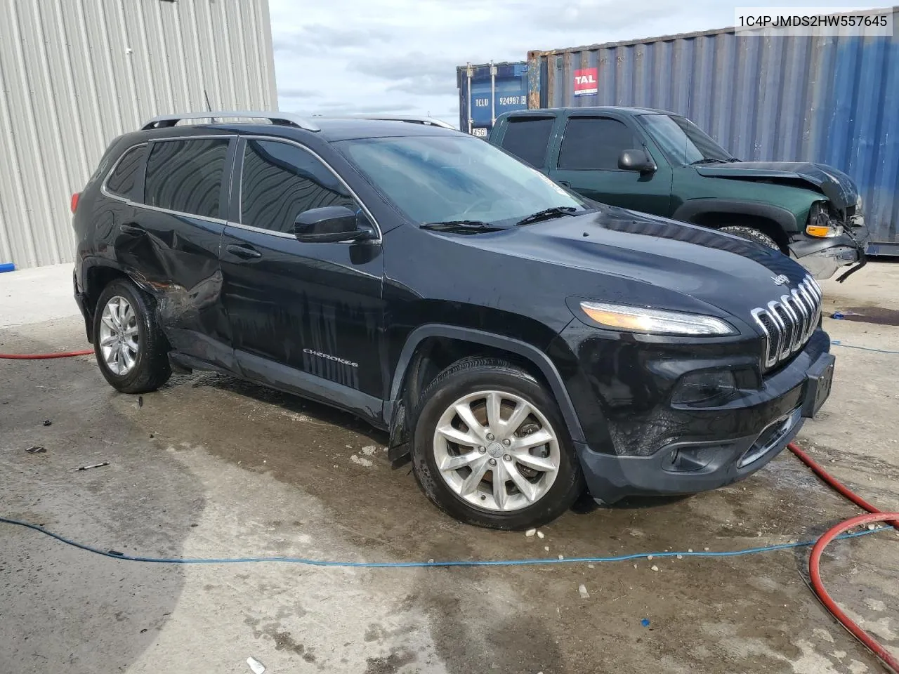 2017 Jeep Cherokee Limited VIN: 1C4PJMDS2HW557645 Lot: 72641154